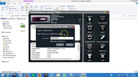 e pass smart card|How To Install ePass2003 Token Manager (DSC) Driver Software .